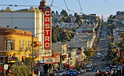 Castro District Photo of Castro District in San Francisco California.