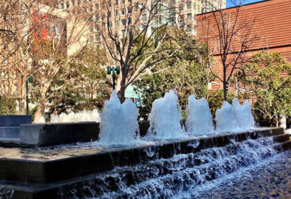 fountain located near Golden Gate Park.